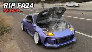 Сломался мотор моего BRZ, проехав всего 20 000 миль…