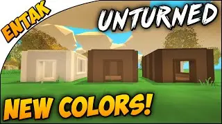 Unturned 3.0 Update ➤ NEW COLORS Of Wood For Bases!