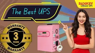 Basukey Lithium UPS BD1000 Model Detailed Explanation. The Best UPS for your Total Home Power Needs.