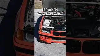 Eaton M62 Mercades Kompressor/ supercharger on my E36 M52B28.  #e36 #Eatonm62 #supercharged