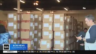 $7 million worth of shoes seized from Torrance warehouse