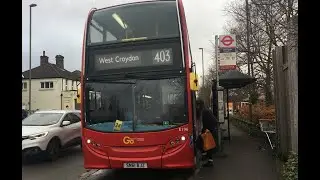 Route 403 - From Warlingham Sainsbury's to West Croydon Bus Station