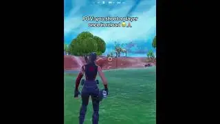POV you Shoot a player once in Fortnite Reload