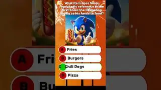Sonic the Hedgehog Trivia Quiz PT 2  | How Well Do You Know the Movie? | #Movie #Quiz #trivia #Sonic