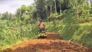 Tractor Farming Meets Rural Tradition #RuralAgriculture #TraditionalFarming