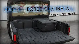 Can-Am Defender SuperATV Cooler | Cargo Box Install