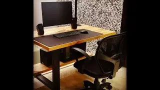 How To Build a HIGH QUALITY Computer Table with LIMITED TOOLS // #DIY // #Woodworking