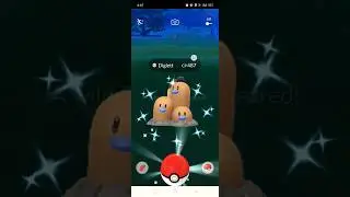 Getting lucky with shiny ✨ Costume Diglett #shorts