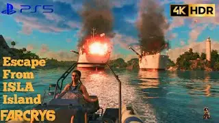 Far Cry 6- Clear and secure the Ships Mission | Guerrilla Rises Gameplay Walkthrough 4k 60fps