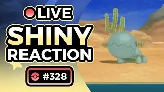 LAST MINUTE SHINY!? Shiny Living Dex Reactions! #22 - Trapinch