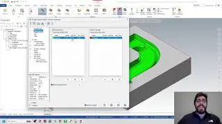 MasterCam: 3D Surfacing Cast Mold Cavities using OptiRough & Equal Scallop