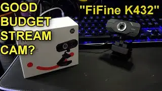 FIFINE Webcam K432 (Unboxing & Review)
