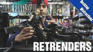 Desktop Distractions: EP4 Final Fantasy VII Advent Children Cloud Strife & Fenrir Play Arts Kai