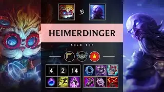 Heimerdinger Top vs Ryze - VN Challenger Patch 25.19