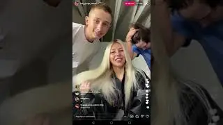 Live Instagram di Lady Giorgia con altri componenti della stardust house