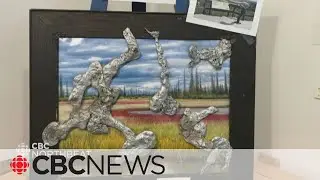 How has Yellowknife's evacuation shaped art?