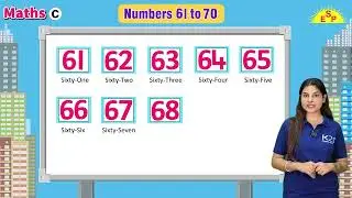 Numbers 61 to 70