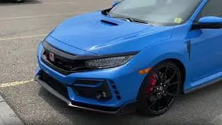 2020 Honda Civic Type R in Boost Blue Calgary