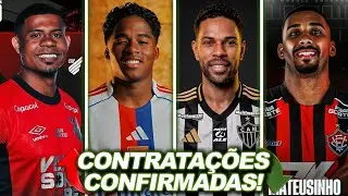 🔥 VEJA AS CONTRATA&Ccedil;&Otilde;ES CONFIRMADAS PARA 2026 | MERCADO DA BOLA
