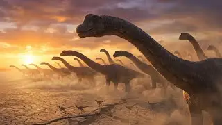 Prehistoric Beasts: Daily Life, Migration & Survival | AI CGI Dinosaur Documentary