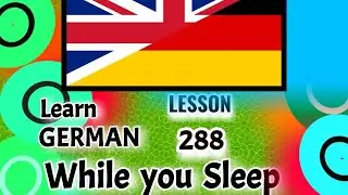 Learn German | in urdu | Lesson 288 | Learn german Language while you sleep |