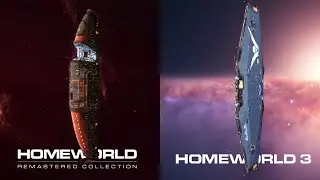 Homeworld 3 vs Homeworld Remastered | Design & Visual Comparison x Evolution