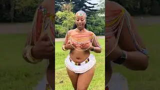 Umemulo Reed #Traditional Village #Zulu #Culture South Africa Tribe Maidens Dance Womhlanga #shorts