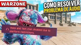 Chat de Voz Bugado no Warzone ? Veja Como RESOLVER