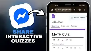 How to Share Interactive Quizzes in Messenger Chats in SECONDS!
