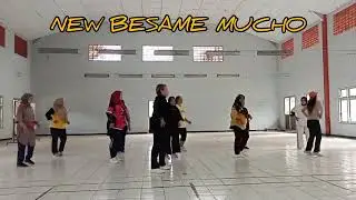 NEW BESAME MUCHO#line dance#high beginner#choreo by Penny Tan (MY)#demo by LDGS