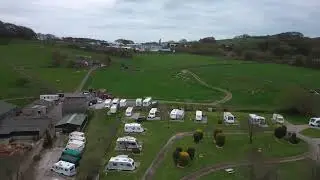 Hubsan Zino Mini Pro Waypoints test flight lime tree caravan park Buxton Derbyshire