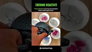 Thermo-Reactive Ceramics&mdash;Special Materials Reveal hidden patterns when exposed to heat.#physics