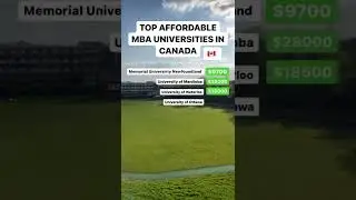 Лучшие доступные университеты MBA в Канаде 🇨🇦