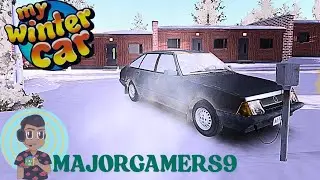 Primeiro dia de inverno na City / My Winter Car Ep 1.
