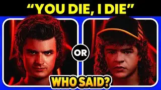 Guess Who Said This? 😱 | Stranger Things Season 5 Quote Challenge