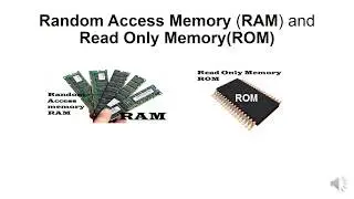 Random Access Memory and Read Only Memory  www.newtechnologycentre.org.uk