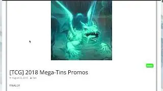 Mega Tin 2018 Promo Cards Revealed and Broken Down