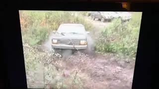 1993 4x4 Dodge Dakota 33 inch tire mud cut off