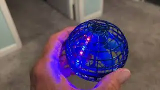Как запустить и остановить летающую чудо-сферу Magic Hover Ball