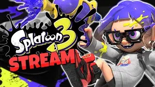SPLATOON 3 STREAM WITH VIEWERS! TURF WAR, RANKED, OR SALMON RUN! !socials !member