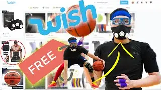 Testing FREE Basketball Gear from WISH pt 3! (Banned NBA Gear!)