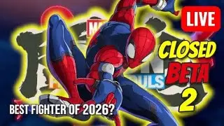 🔴Christian STREAMER plays Marvel Tokon Fighting Souls Closed Beta  [LIVE STREAM]
