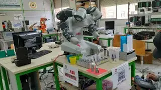 PROYECTO Yumi Lab (ROBOT ABB YUMI - PLC 1200 - LabView)