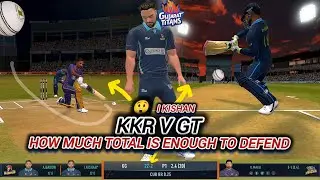 EPIC SHOWDOWN: KKR vs GT in REAL CRICKET 24 IPL Gameplay