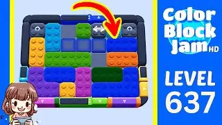 Color Block Jam Level 637 Solution Walkthrough