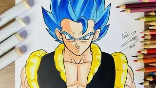 Como Desenhar o Gogeta
