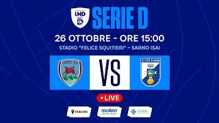 SERIE D 2025-2026 | SARNESE VS CITTA' DI FASANO | LIVE