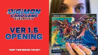 NEW! Digimon Release Special Booster VER 1.5 Opening!