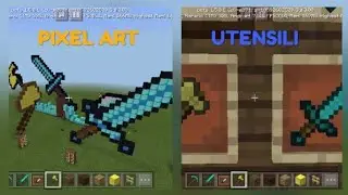 MATTIX VS ALEGOTEN09 w/AleGoten09 - PIXEL ART BATTLE - MINECRAFT ITA