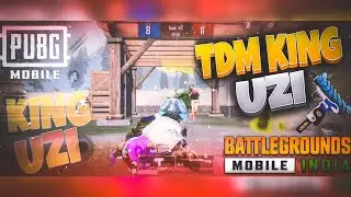 Bgmi TDM Best Kill Game Play 🥵 Rush Game with UZI🔥 #pubgmobile #entertainment #gaming #youtube #4k